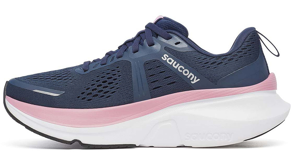 Saucony Guide 18 - Womens, Navy/Orchid, 8.5, S10998-205-M-8.5