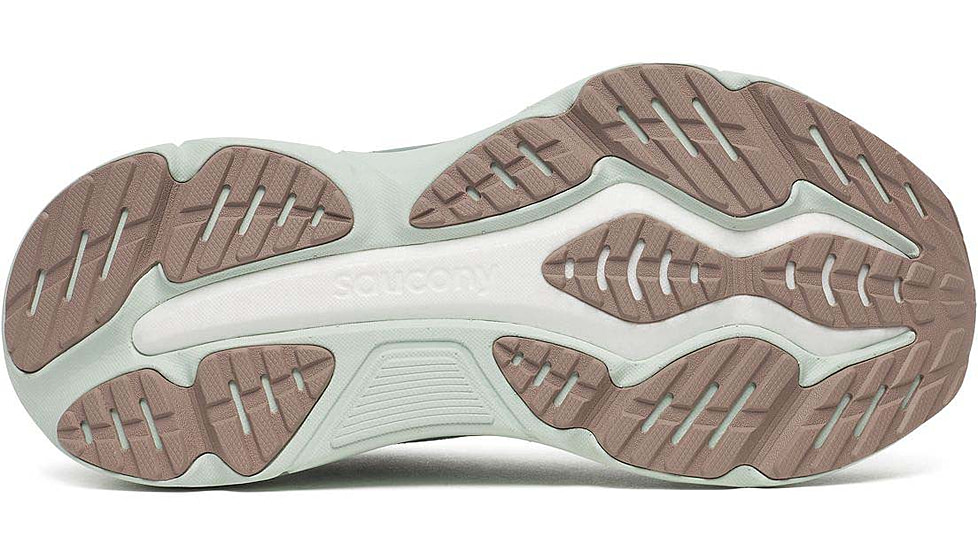 Saucony Hurricane 25 - Womens, Iceberg/Aloe, 6.5, S11026-220-M-6.5