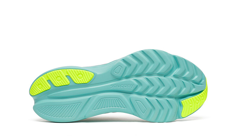 Saucony Kinvara 16, White/Aqua, 10.5, S11020-130-10.5