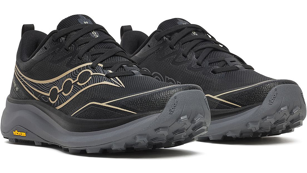 Saucony Peregrine 16, Black/Carbon, 7, S11066-100-7