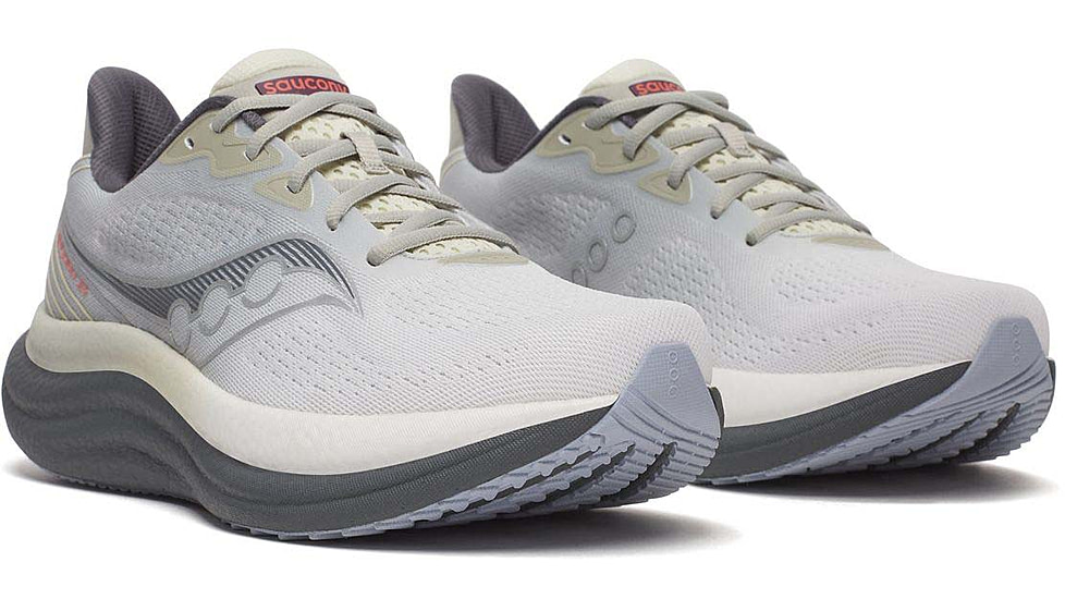 Saucony Triumph 23 - Mens, Grey/Shadow, 11.5, S21023-505-M-11.5