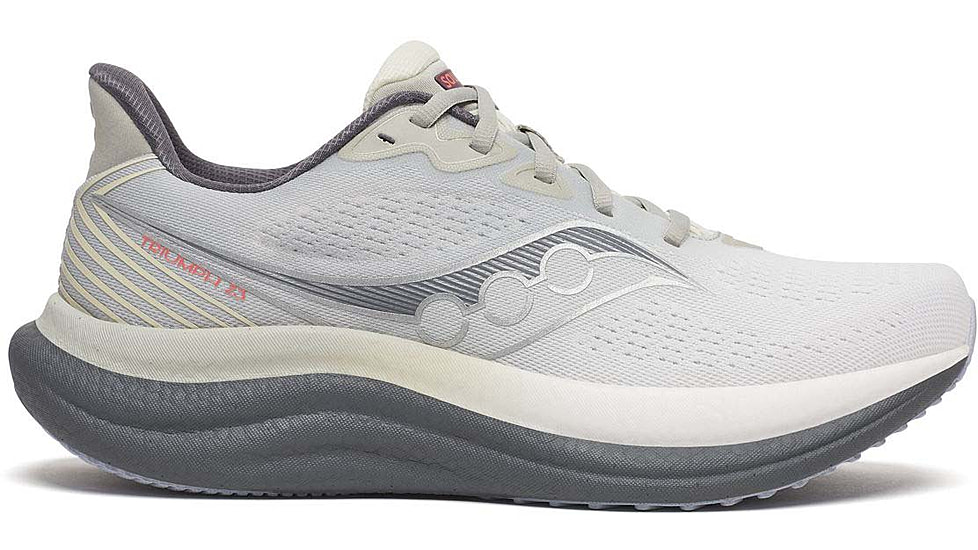 Saucony Triumph 23 - Mens, Grey/Shadow, 11.5, S21023-505-M-11.5
