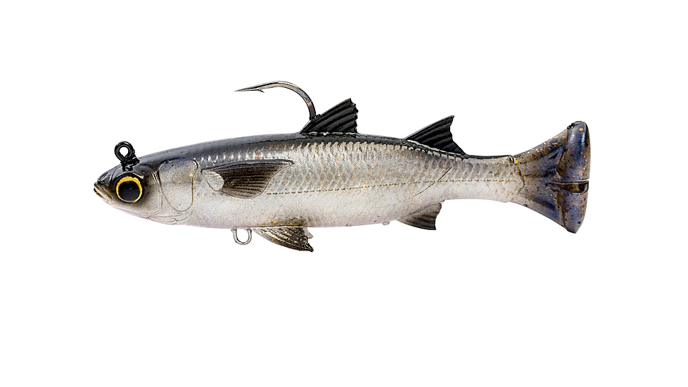 Savage Gear Pulse Tail Mullet 3" RTF Silver Mullet 2 pc, 3710