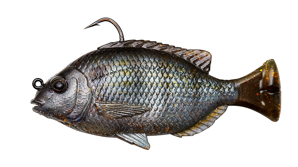 Savage Gear Pulse Tail Pinfish RTF 4in Ghost Pinfish, 3241