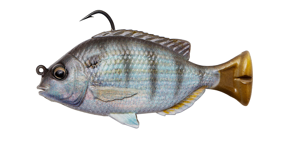 Savage Gear Pulse Tail Pinfish RTF 4in White Pinfish, 3243