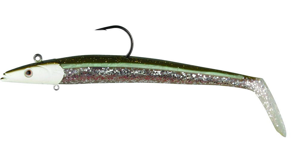 Savage Gear Sandeel Soft Bait, Pack of 2, 5in, Sandeel, 1587024
