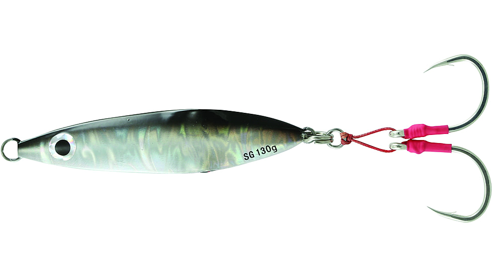 Savage Gear Squish Erratic Swim Jig, 2 3/4oz, 3-3/4in, Dirty Silver Lumo, 1587115