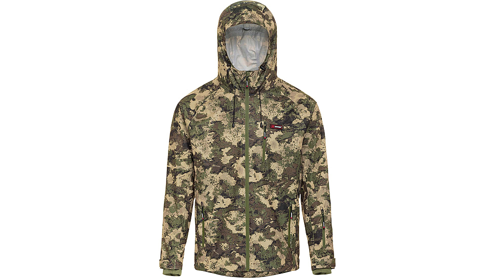 Savage Arms Long Sleeve Rain Jacket - Mens, Green Camo, Medium, 6M05OC00OLC-M
