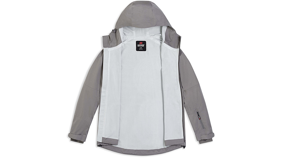 Savage Arms Long Sleeve Rain Jacket - Mens, Grey, 2XL, 6M05GY00GRY-2XL