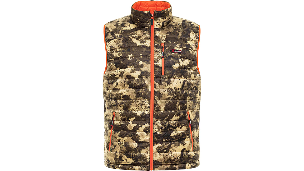 Savage Arms Reversible Duck Down Vest-Mens, Western Brown Camo, Medium, 6M02BC00BRC-M