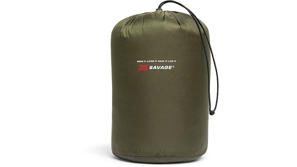 Savage Arms Reversible Duck Down Vest-Mens, Woodland Green Camo, 2XL, 6M02OL00OLV-2XL