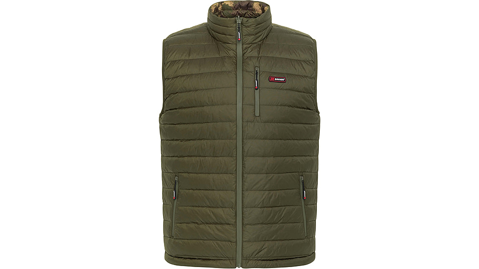 Savage Arms Reversible Duck Down Vest-Mens, Woodland Green Camo, 2XL, 6M02OL00OLV-2XL