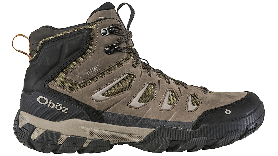 Oboz Sawtooth X Mid B-DRY Shoes - Men's, Wide, Canteen, 9.5, 24001-Canteen-Wide-9.5