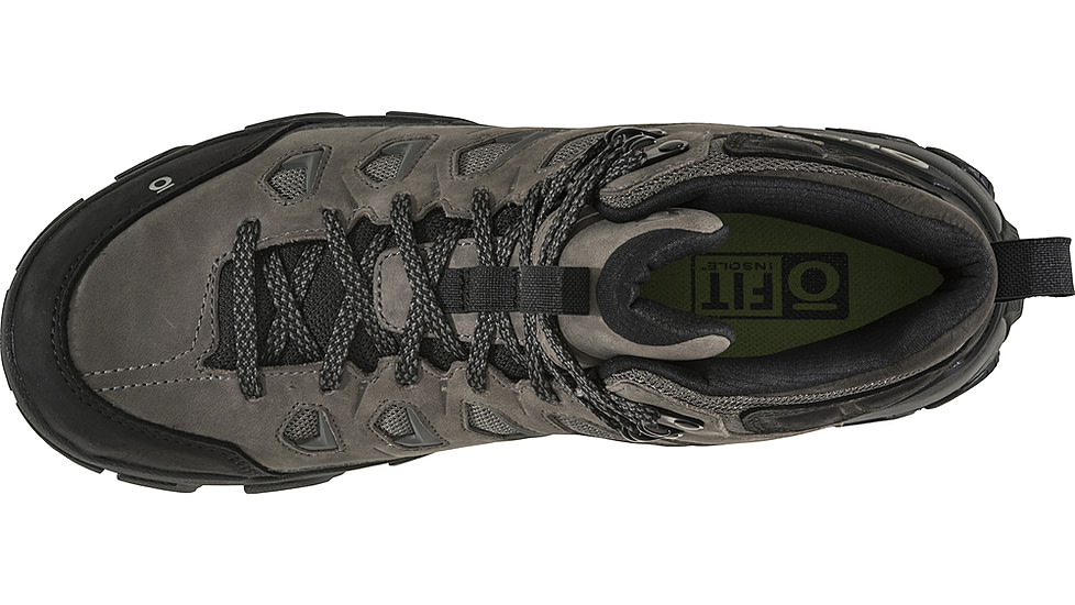 Oboz Sawtooth X Mid B-DRY Shoes - Men's, Wide, Charcoal, 9, 24001-Charcoal-Wide-9