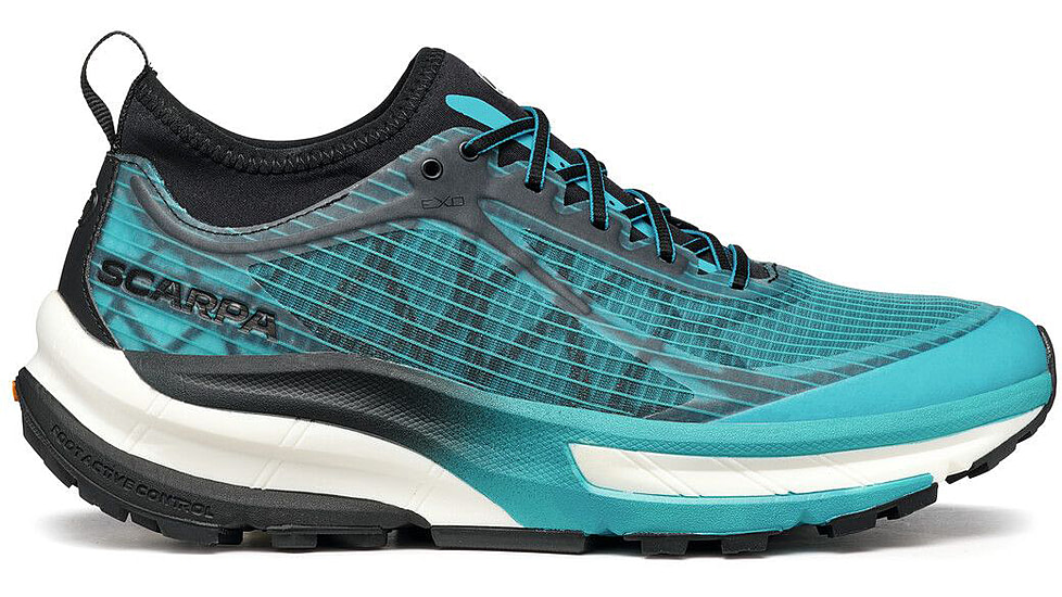 Scarpa Golden Gate ATR Trailrunning Shoes - Mens, Azure/Black, 45, 33076/351-AzrBlk-45