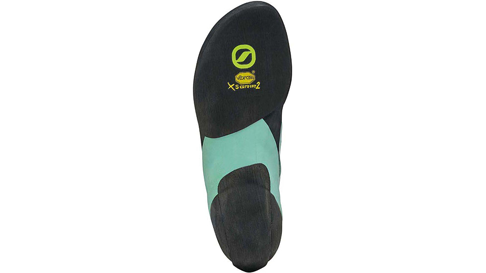 Scarpa Instinct VS Climbing Shoes - Womens, Black/Aqua, 38.5, 70013/002-BlkAqua-38.5