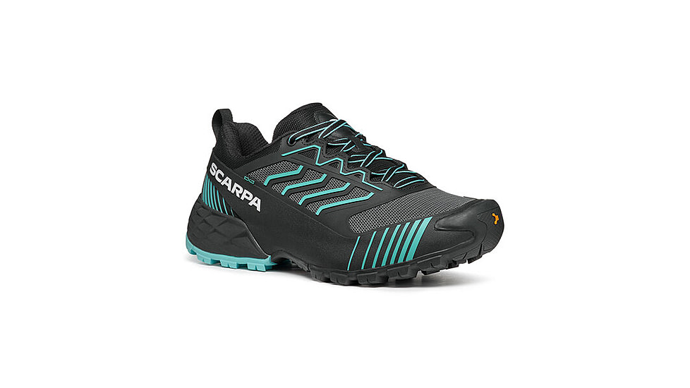 Scarpa Ribelle Run XT Shoes - Womens, Gray/Aqua Sky, 40, 33082/352-GryAqusky-40