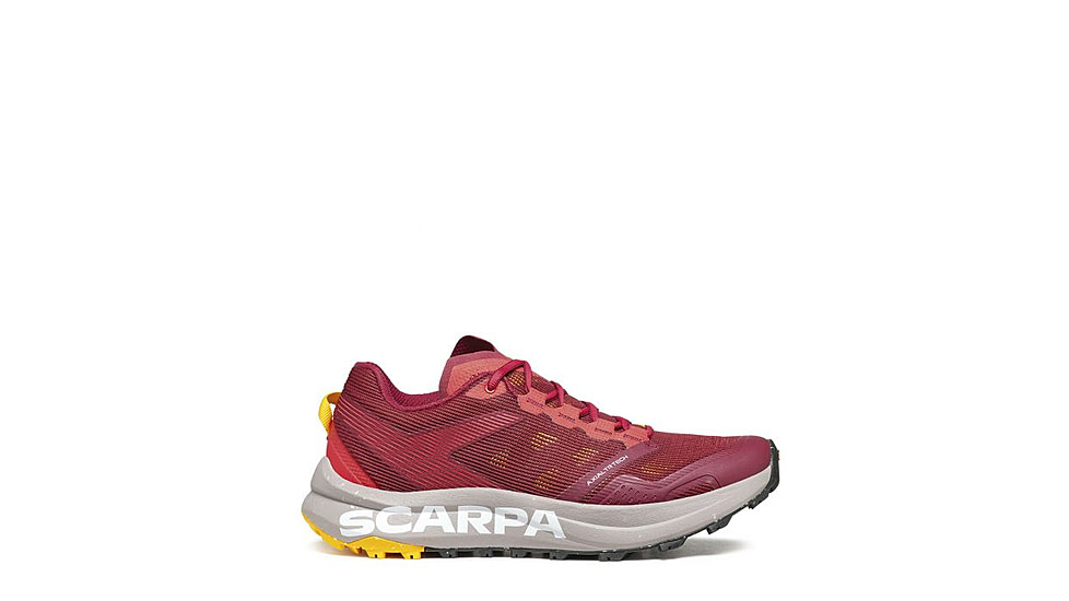 Scarpa Spin Planet Shoes - Womens, Deep Red/Saffron, 41, 33063/352-DpRedSaf-41