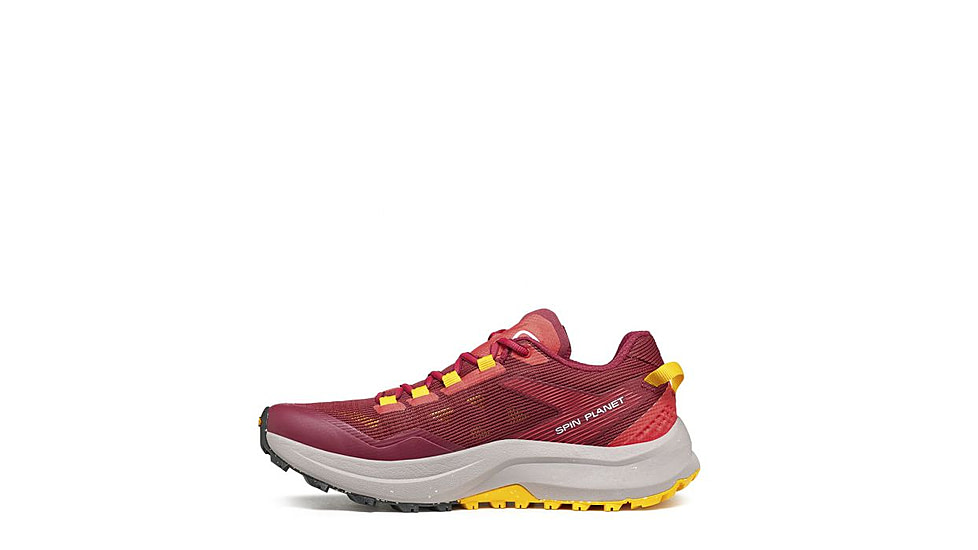Scarpa Spin Planet Shoes - Womens, Deep Red/Saffron, 41, 33063/352-DpRedSaf-41