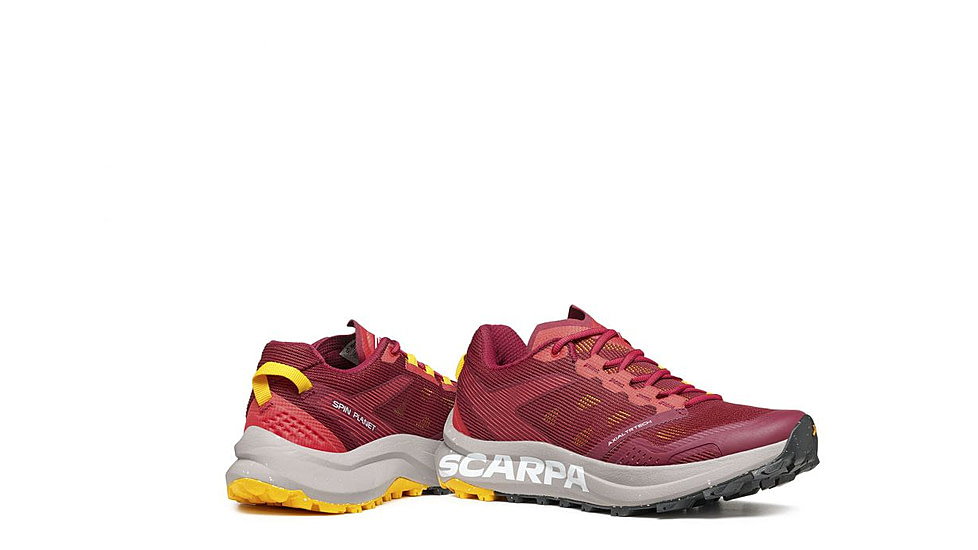 Scarpa Spin Planet Shoes - Womens, Deep Red/Saffron, 41, 33063/352-DpRedSaf-41