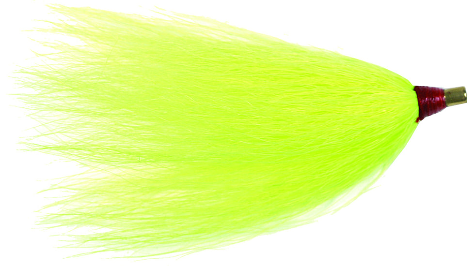 Sea Striker Bucktail Teaser 3in, Chartreuse, 3/Pack, BTCH3