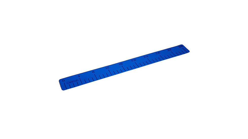 SeaDek 4in x 36in 3mm Fish Ruler w/Laser SD Logo, Bimini Blue, 22135-80129