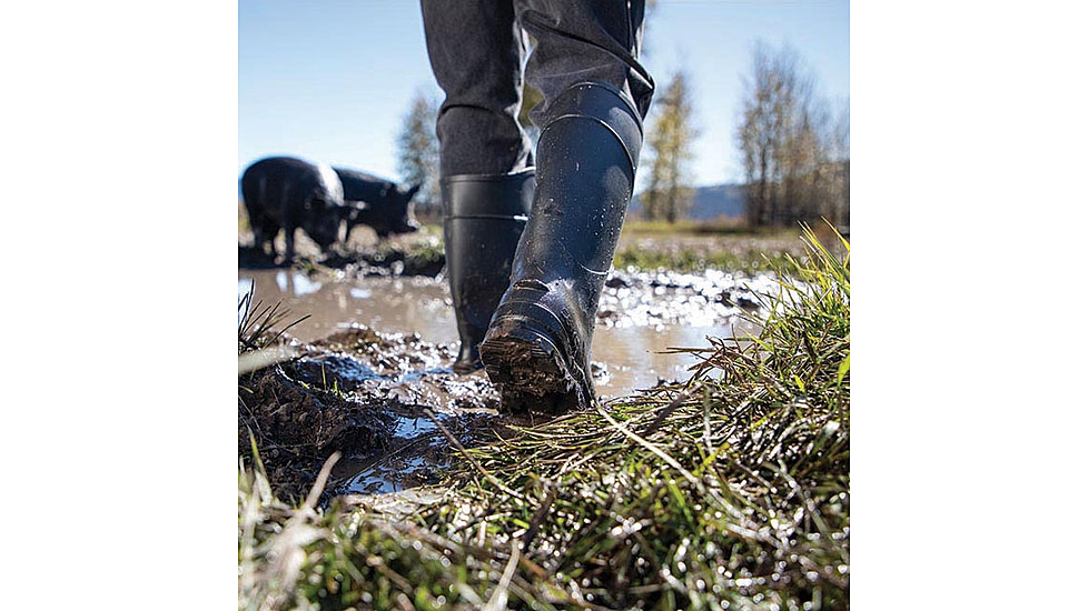 Servus CT 14in Steel Toe Boot - Mens, Black, 9, 18821-BLM-090