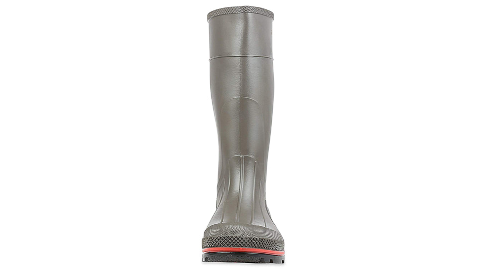 Servus PRO PVC Footwear Boots - Mens, Gray/Red, 5, 75102-GYM-050