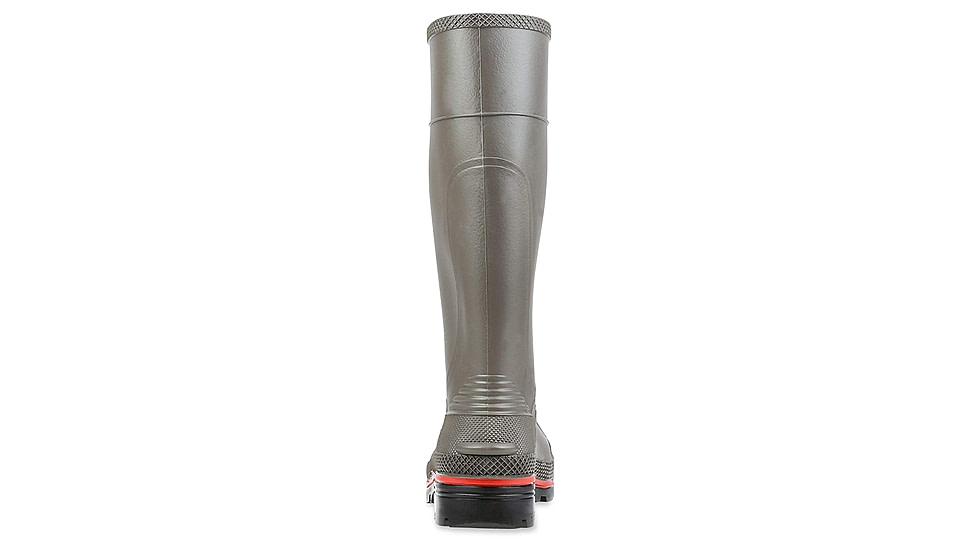 Servus PRO PVC Footwear Boots - Mens, Gray/Red, 5, 75102-GYM-050