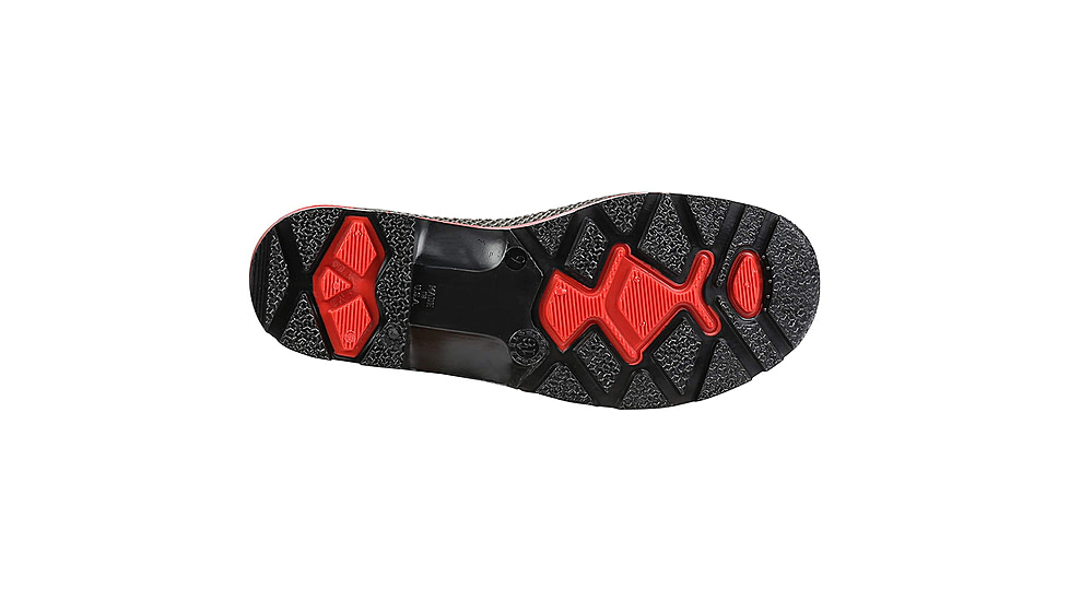 Servus PRO PVC Footwear Boots - Mens, Gray/Red, 5, 75102-GYM-050
