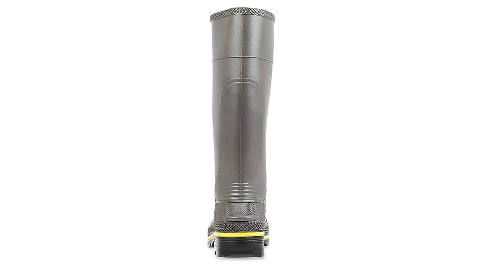 Servus PRO PVC Footwear Boots - Mens, Gray/Yellow, 5, 75101-GYM-050