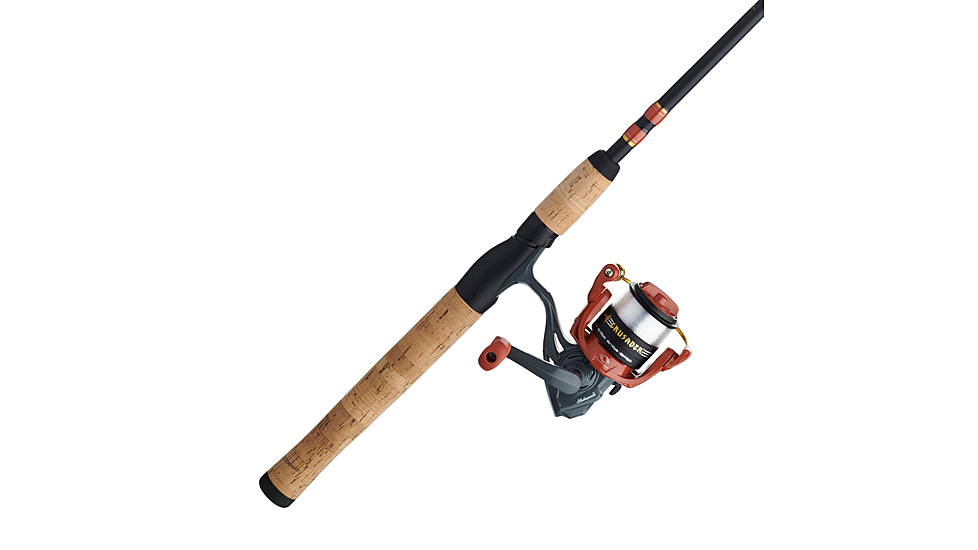 Shakespeare Crusader Spinning Combo, 5.2/1, Right/Left, 25, 5ft. Rod Length, Light Power, 2 Pieces Rod, SKPCRUS25/502L