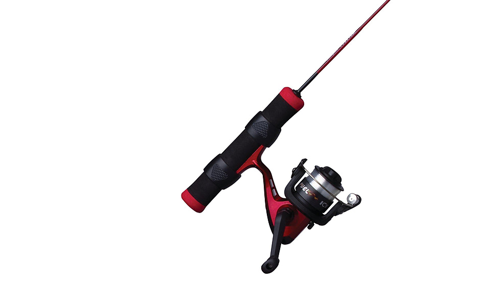 Shakespeare Fuel Ice Combo, 5.2/1, Right/Left, 28in. Rod Length, Medium Power, 1 Piece Rod, FUEL28MCBO