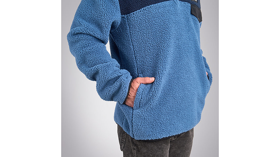 Sierra Designs Hale Snap Pullover - Mens, Navy, Medium, 22940923NV-MD