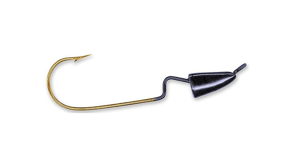 Slider Spider Classic Head, 2 1/8in, 1/4 oz, Black, 4/Pack, SPCH4