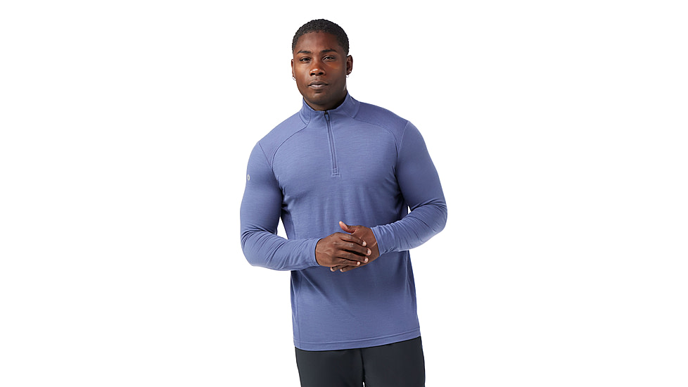 Smartwool Active 1/4 Zip Top - Mens, Nightfall Blue, Small, SW002734P43100S000
