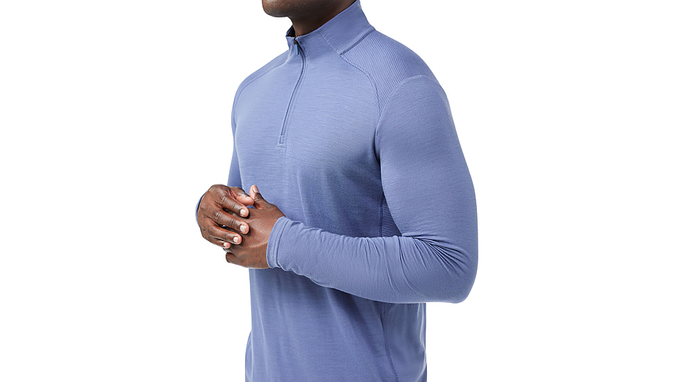 Smartwool Active 1/4 Zip Top - Mens, Nightfall Blue, Small, SW002734P43100S000