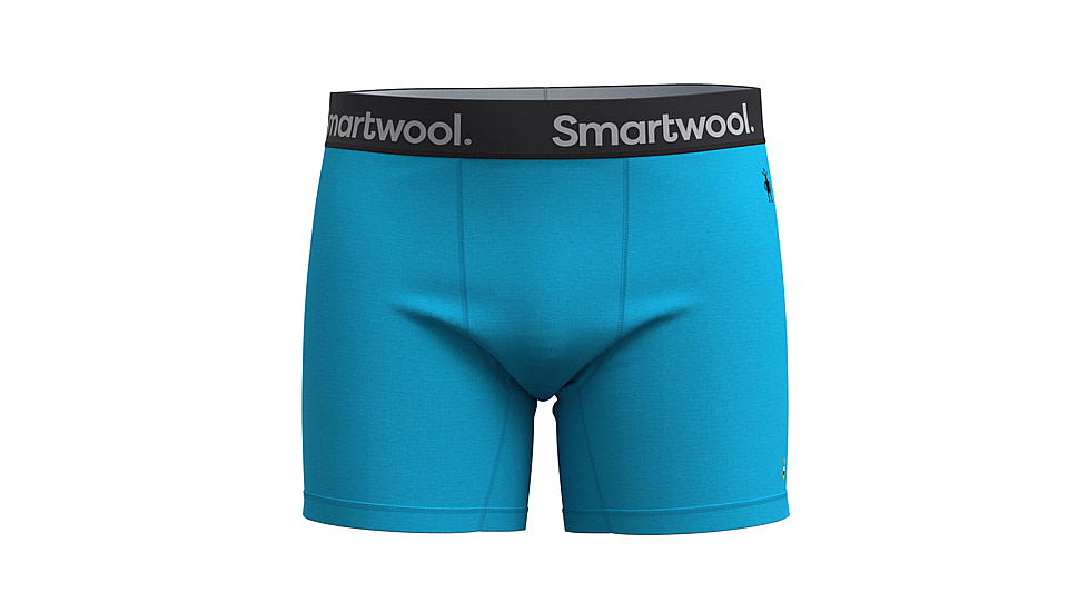 Smartwool Active Boxer Brief Boxed - Mens, Pool Blue, 2XL, SW016996N181XXL000