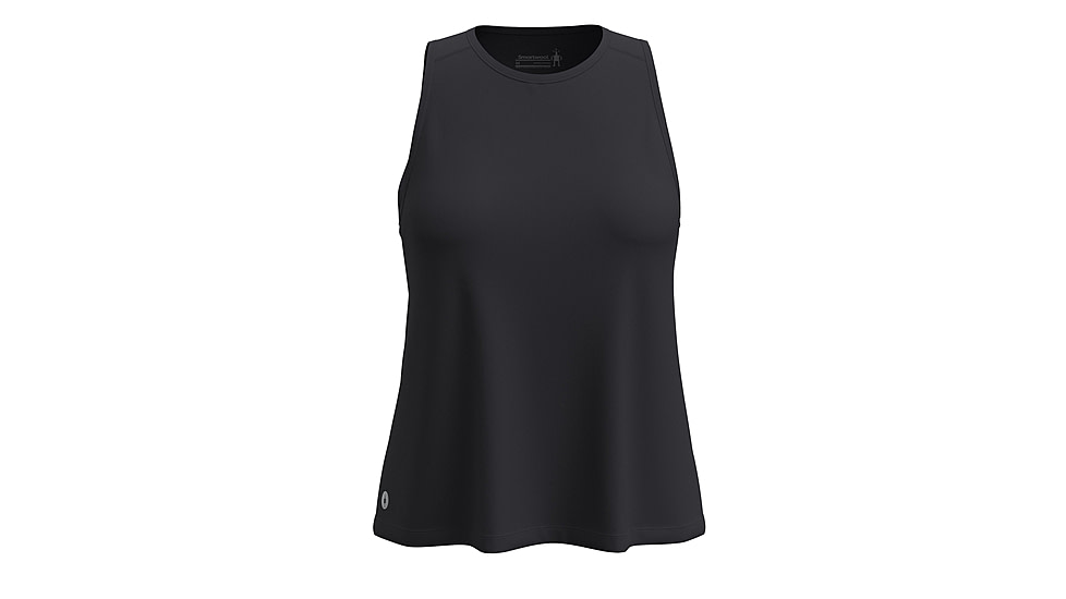 Smartwool Active Ultralite High Neck Tank - Womens, Black, Large, SW002373001100L000