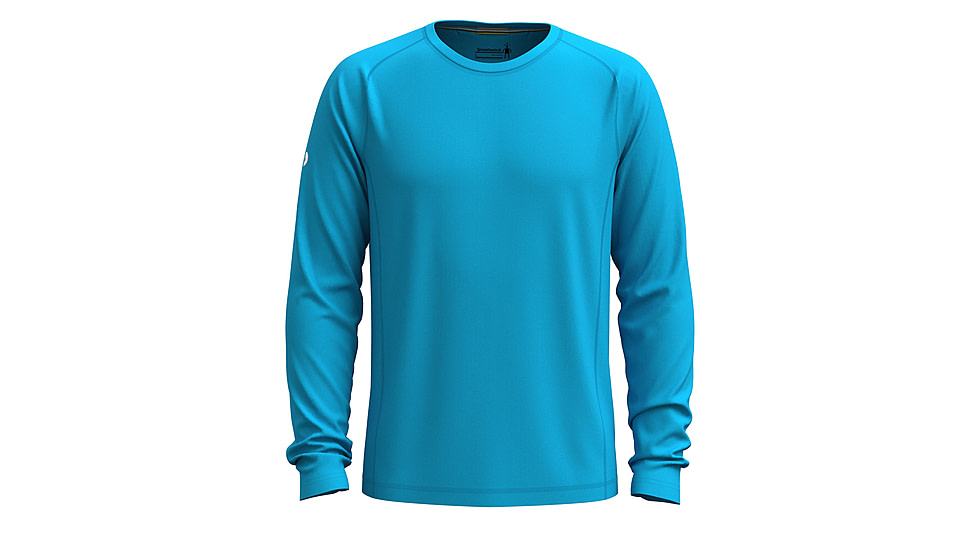 Smartwool Active Ultralite Long Sleeve - Mens, Pool Blue, Extra Large, SW016546N1810XL000