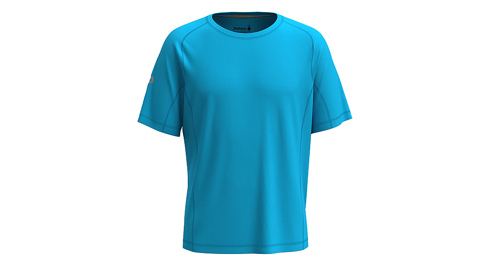 Smartwool Active Ultralite Short Sleeve - Mens, Pool Blue, 2XL, SW016544N181XXL000
