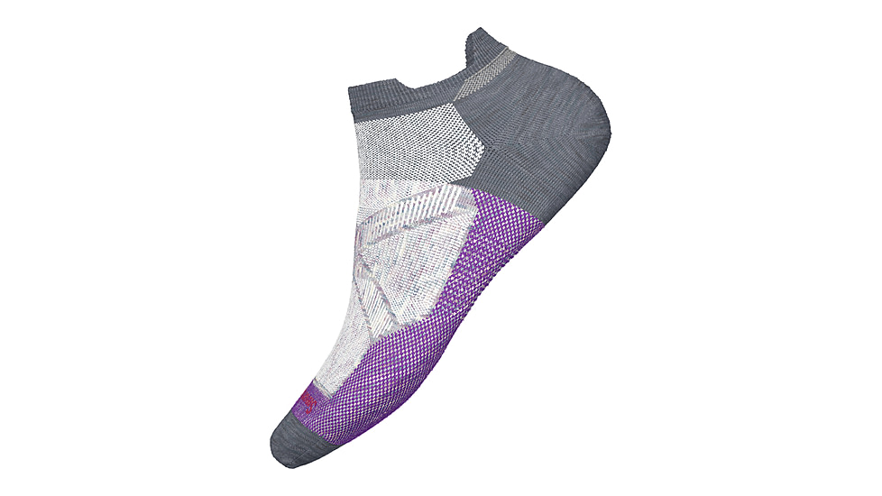 Smartwool Bike Zero Cushion Low Ankle Socks - Womens, Purple Eclipse, Medium, SW001969H761-M