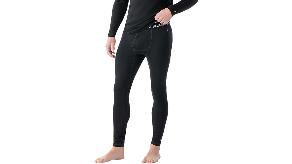 Smartwool Classic All-Season Merino Base Layer Bottom - Mens, Black, Large, SW016958001100L000