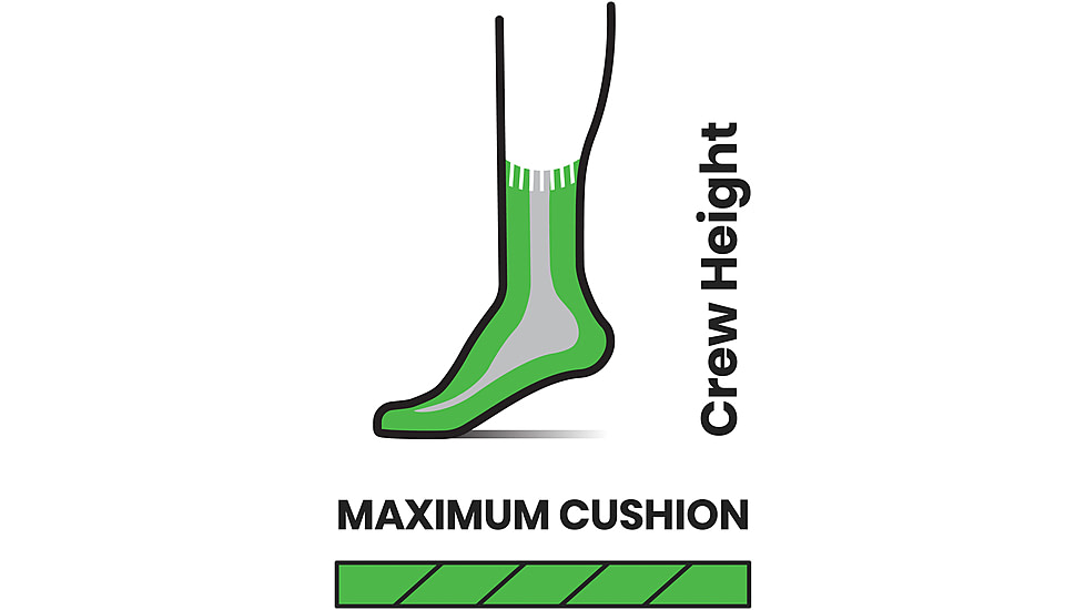 Smartwool Classic Mountaineer Maximum Cushion Crew - Mens, 236 Taupe, Small, SW013300236S