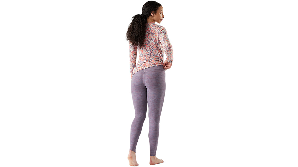 Smartwool Classic Thermal Merino Base Layer Bottom - Womens, Chalk Violet Heather, Large, SW019242N81100L000