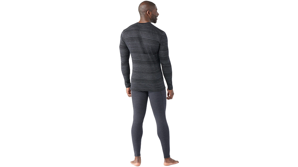 Smartwool Classic Thermal Merino Base Layer Crew - Mens, Black Color Shift, Extra Large, SW016349K4210XL000