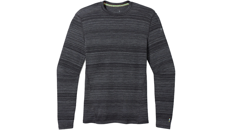 Smartwool Classic Thermal Merino Base Layer Crew - Mens, Black Color Shift, Extra Large, SW016349K4210XL000