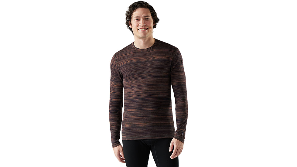 Smartwool Classic Thermal Merino Base Layer Crew - Mens, Mink Color Shift, Large, SW016349Q08100L000