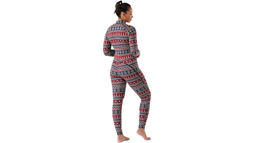 Smartwool Classic Thermal Merino Base Layer One Piece - Womens, Currant Alpine Apres, Small, SW002985P90100S000