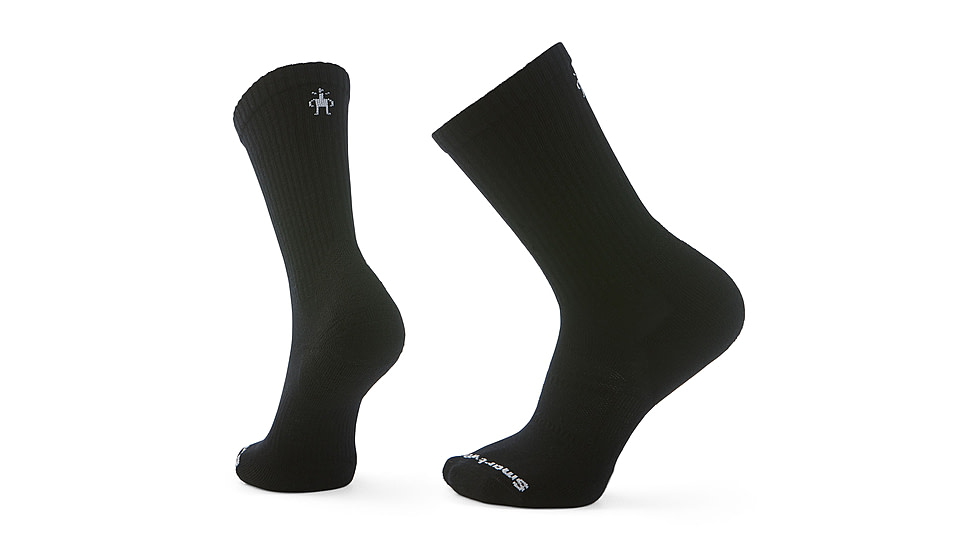 Smartwool Everyday Athletic Crew Socks, Black, Small, SW002682001100S000